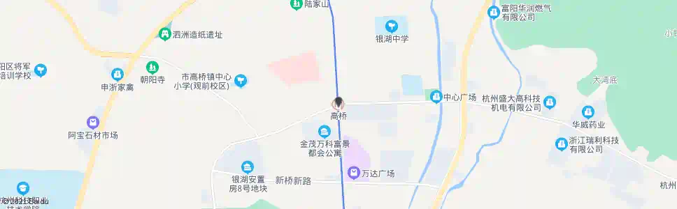 杭州高桥成校_公交站地图_杭州公交_妙搜公交查询2025