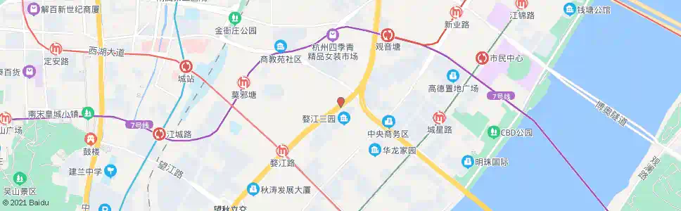 杭州家具市场_公交站地图_杭州公交_妙搜公交查询2025