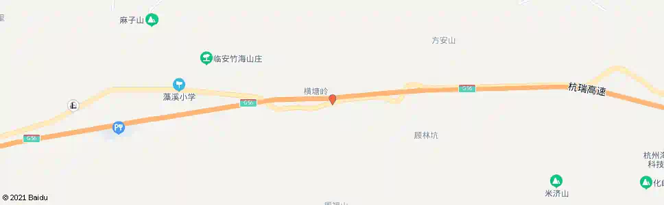 杭州横塘岭_公交站地图_杭州公交_妙搜公交查询2025