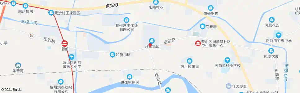 杭州杨汛桥_公交站地图_杭州公交_妙搜公交查询2025