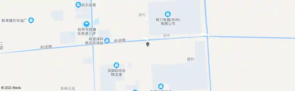 杭州世纪大道江东二路口_公交站地图_杭州公交_妙搜公交查询2025