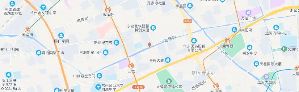杭州水映苑_公交站地图_杭州公交_妙搜公交查询2025