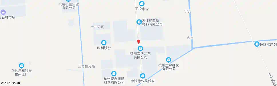杭州世纪大道塘新线路口_公交站地图_杭州公交_妙搜公交查询2025