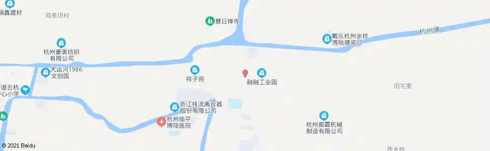 杭州博陆中学_公交站地图_杭州公交_妙搜公交查询2025