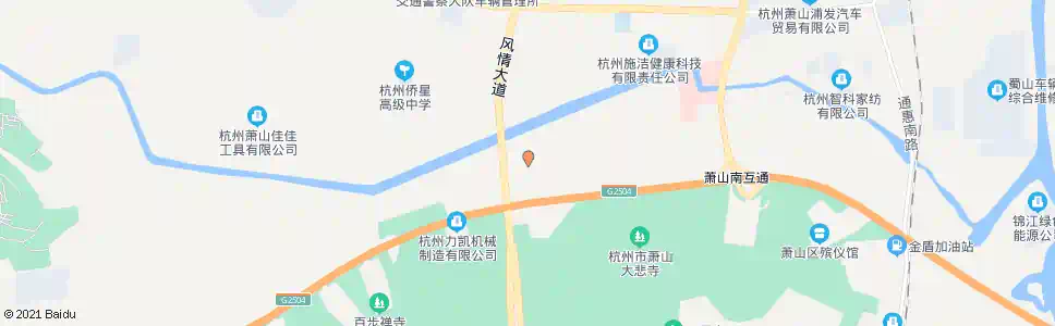 杭州路平村口_公交站地图_杭州公交_妙搜公交查询2025