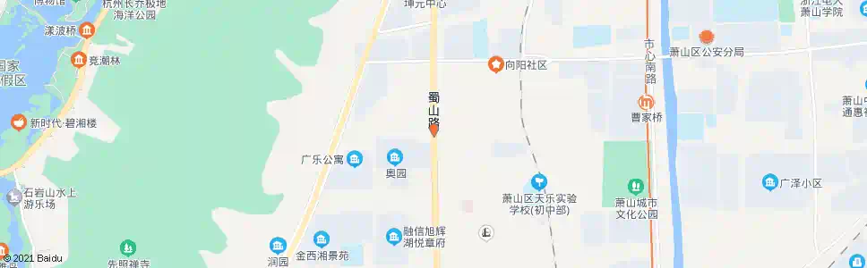 杭州向阳社区_公交站地图_杭州公交_妙搜公交查询2025