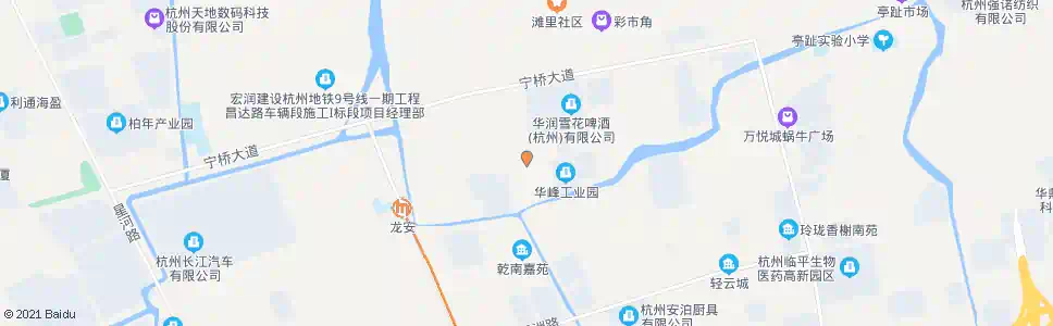 杭州泰宁路_公交站地图_杭州公交_妙搜公交查询2025