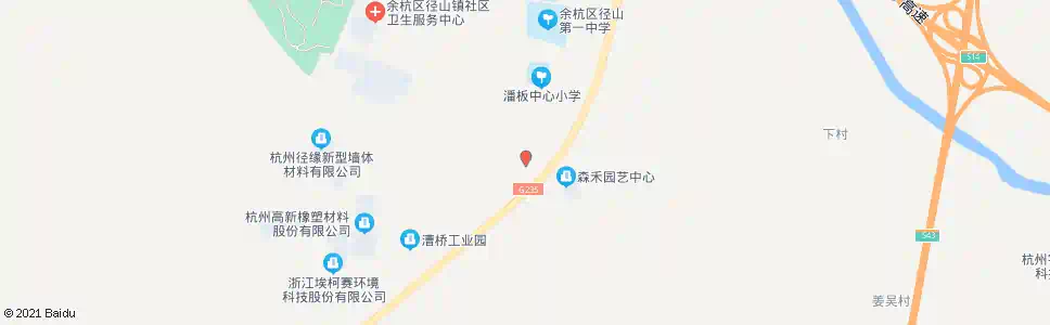 杭州径山大道_公交站地图_杭州公交_妙搜公交查询2025