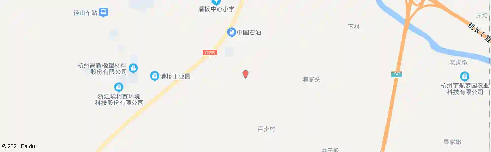 杭州百步叉口_公交站地图_杭州公交_妙搜公交查询2025