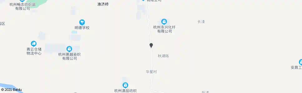 杭州瓜渔线成虎路口_公交站地图_杭州公交_妙搜公交查询2025