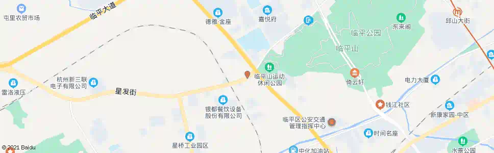 杭州道古寺(星光街)_公交站地图_杭州公交_妙搜公交查询2025