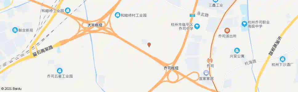杭州老葛家村_公交站地图_杭州公交_妙搜公交查询2025