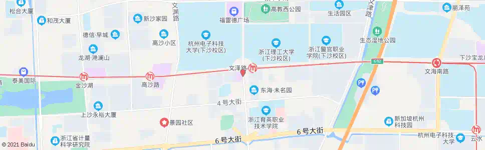 杭州五号路二号大街口_公交站地图_杭州公交_妙搜公交查询2025