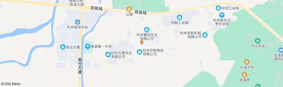 杭州凤城路口_公交站地图_杭州公交_妙搜公交查询2025