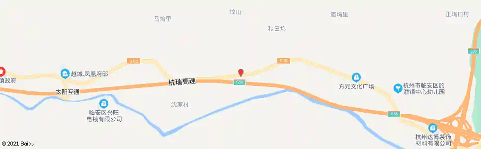 杭州铜山路口_公交站地图_杭州公交_妙搜公交查询2025