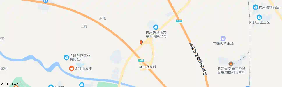 杭州杨家畈_公交站地图_杭州公交_妙搜公交查询2025