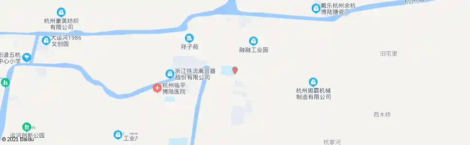 杭州东新村_公交站地图_杭州公交_妙搜公交查询2025