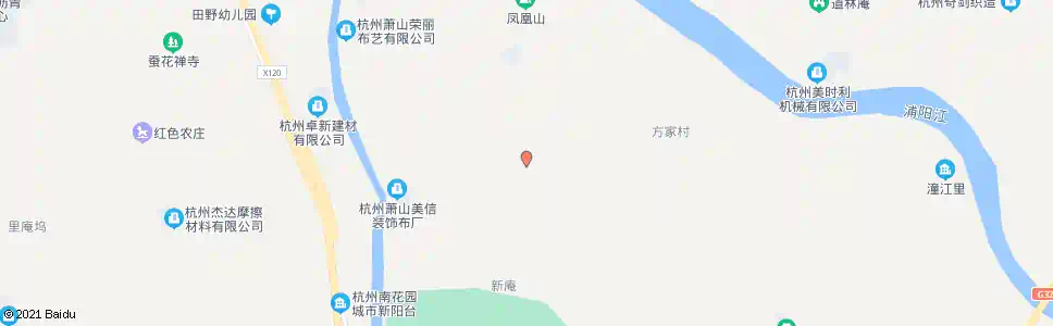 杭州方家路_公交站地图_杭州公交_妙搜公交查询2025