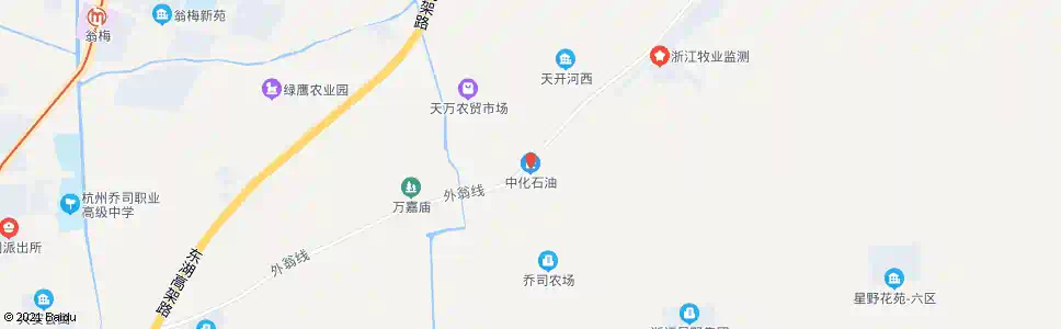 杭州南苑开发区_公交站地图_杭州公交_妙搜公交查询2025
