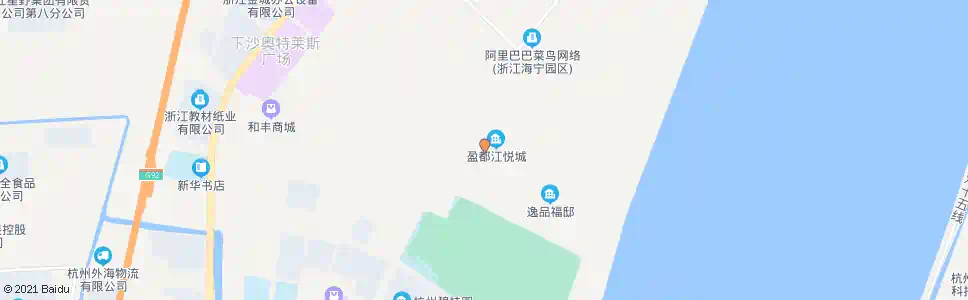 杭州春石路春潮路口_公交站地图_杭州公交_妙搜公交查询2025