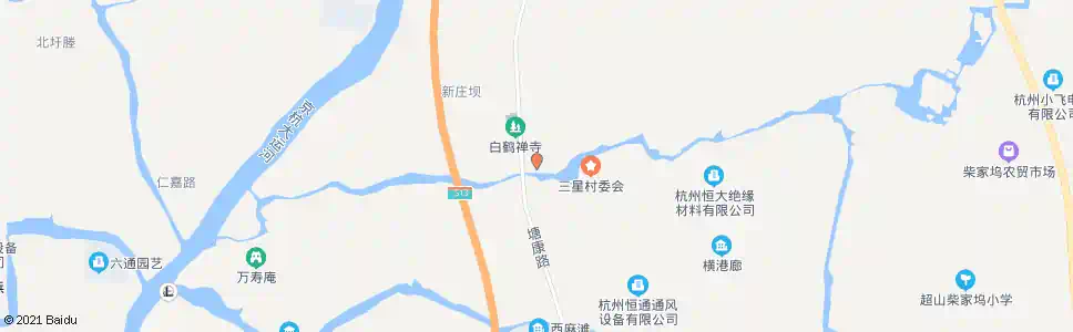 杭州白河头_公交站地图_杭州公交_妙搜公交查询2025