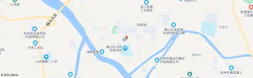杭州义桥镇政府_公交站地图_杭州公交_妙搜公交查询2025