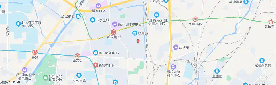 杭州费家塘_公交站地图_杭州公交_妙搜公交查询2025