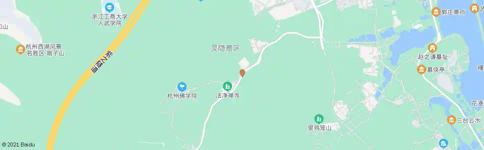 杭州三天竺_公交站地图_杭州公交_妙搜公交查询2025
