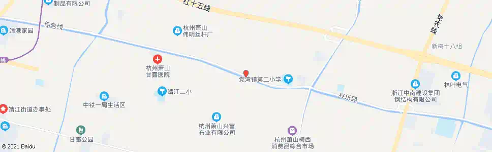 杭州齐门堂桥头_公交站地图_杭州公交_妙搜公交查询2025