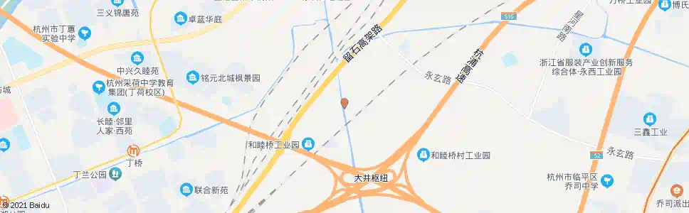 杭州和睦桥_公交站地图_杭州公交_妙搜公交查询2025
