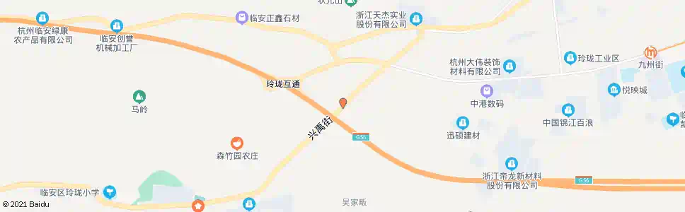 杭州店基头_公交站地图_杭州公交_妙搜公交查询2025