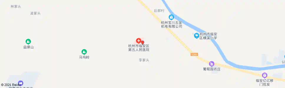 杭州李家头_公交站地图_杭州公交_妙搜公交查询2025