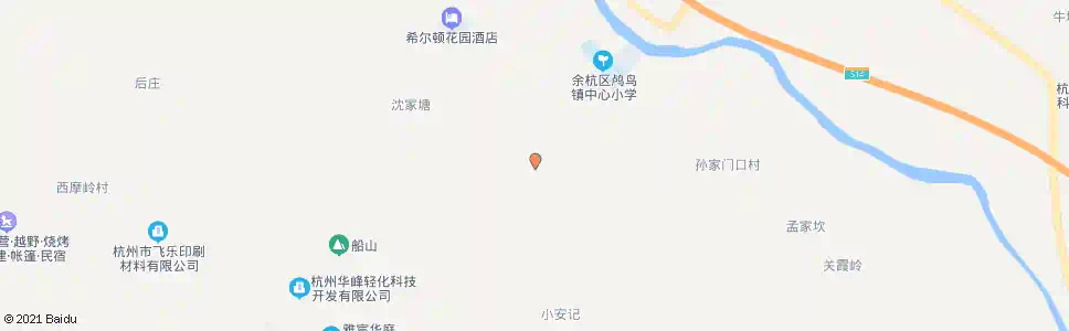 杭州牛坞弄_公交站地图_杭州公交_妙搜公交查询2025