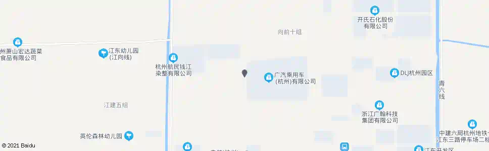 杭州西三路江东五路口_公交站地图_杭州公交_妙搜公交查询2025