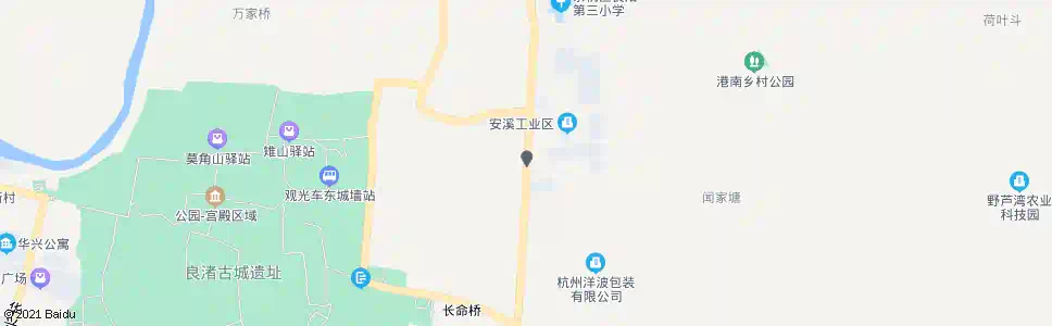 杭州后杨路口_公交站地图_杭州公交_妙搜公交查询2025