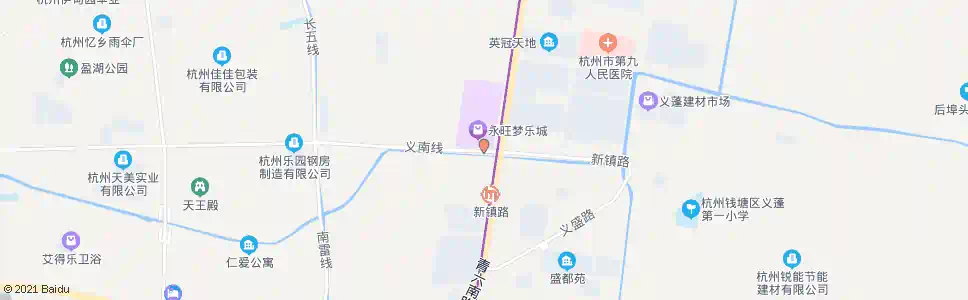 杭州青六路口_公交站地图_杭州公交_妙搜公交查询2025