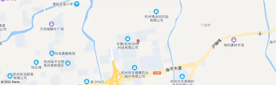 杭州五洲路新天路口_公交站地图_杭州公交_妙搜公交查询2025