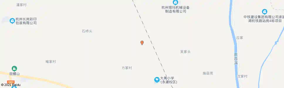 杭州吴家塘_公交站地图_杭州公交_妙搜公交查询2025