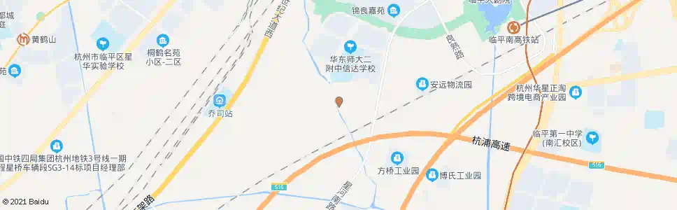 杭州良福村_公交站地图_杭州公交_妙搜公交查询2025