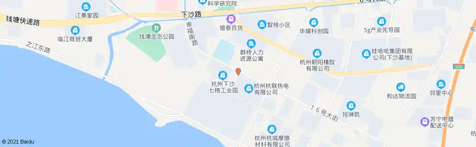 杭州第三车辆检测站_公交站地图_杭州公交_妙搜公交查询2025