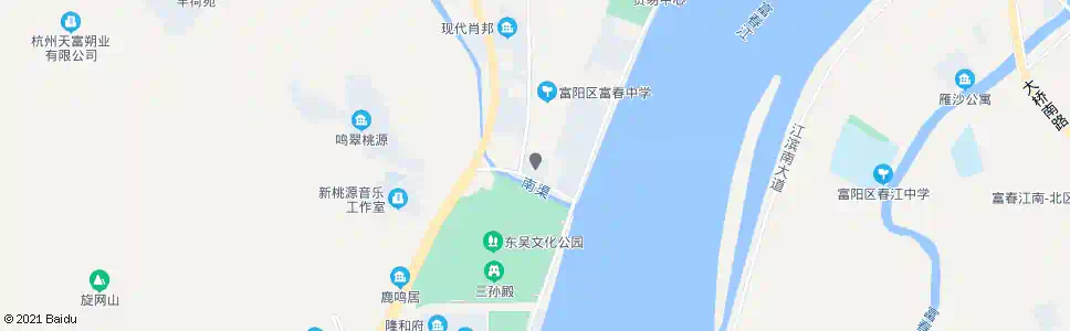 杭州富春上城(富春七小)_公交站地图_杭州公交_妙搜公交查询2025