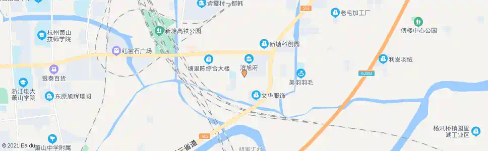 杭州东河村_公交站地图_杭州公交_妙搜公交查询2025