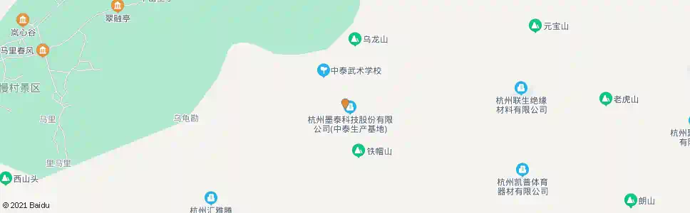 杭州陆家山_公交站地图_杭州公交_妙搜公交查询2025
