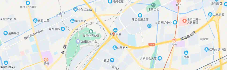 杭州世纪大道望梅路口_公交站地图_杭州公交_妙搜公交查询2025