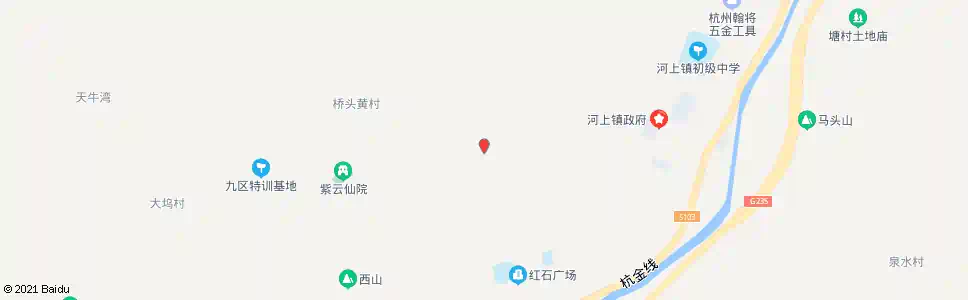 杭州白丰桥_公交站地图_杭州公交_妙搜公交查询2025