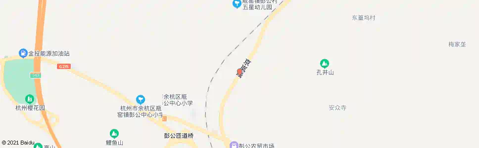 杭州岗公岭_公交站地图_杭州公交_妙搜公交查询2025