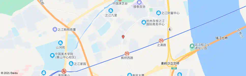 杭州龙王沙_公交站地图_杭州公交_妙搜公交查询2025