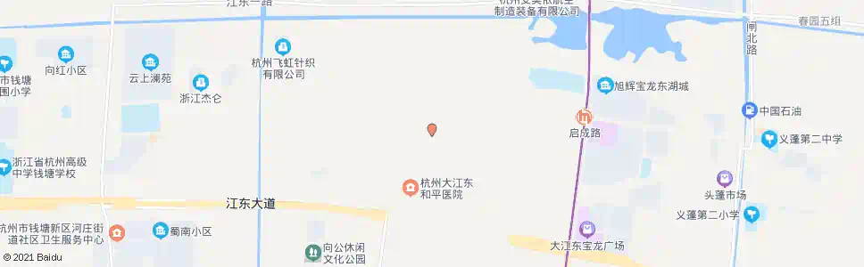 杭州民主村口_公交站地图_杭州公交_妙搜公交查询2025