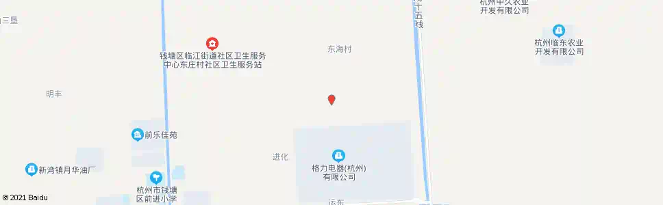 杭州萧东村口_公交站地图_杭州公交_妙搜公交查询2025