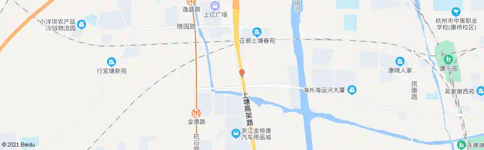 杭州马角洋桥北_公交站地图_杭州公交_妙搜公交查询2025